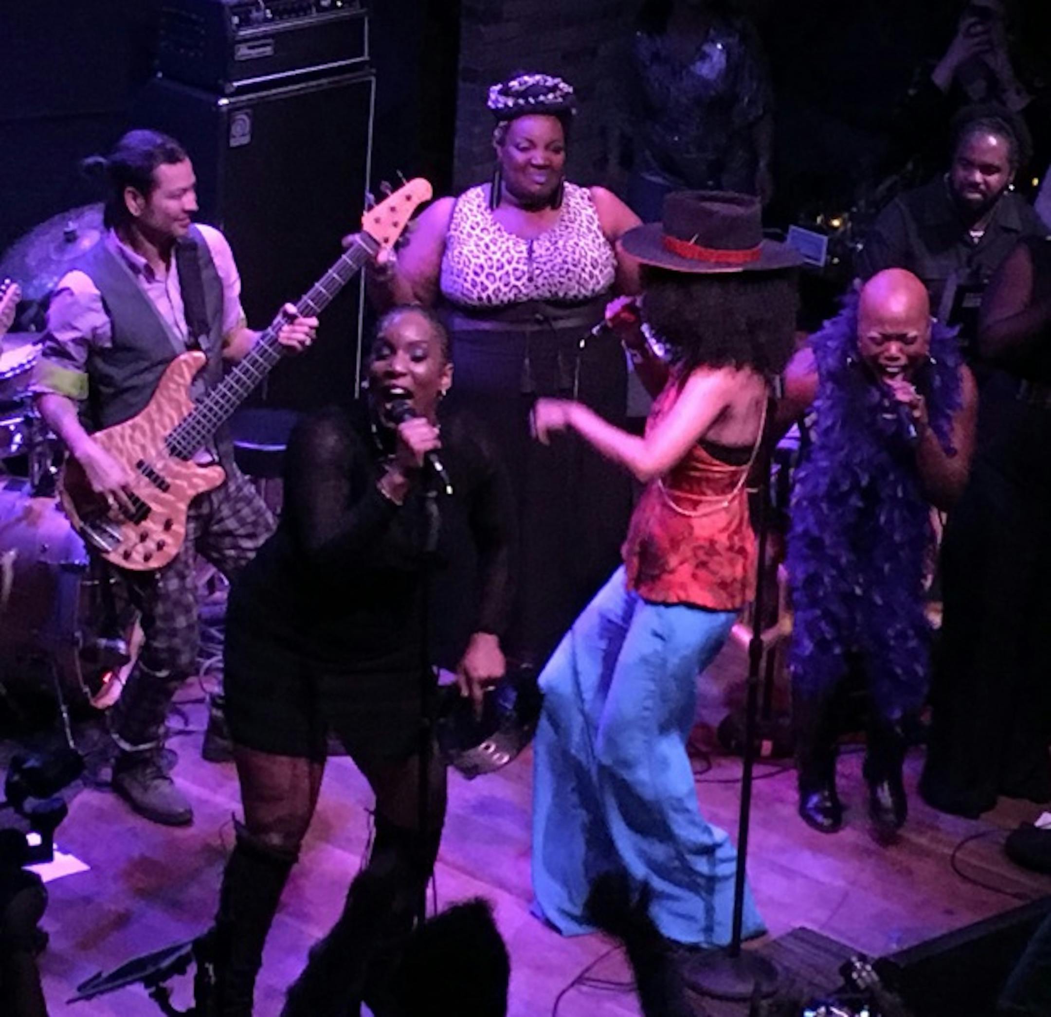 Liv Warfield, Judith Hill and Shelby J