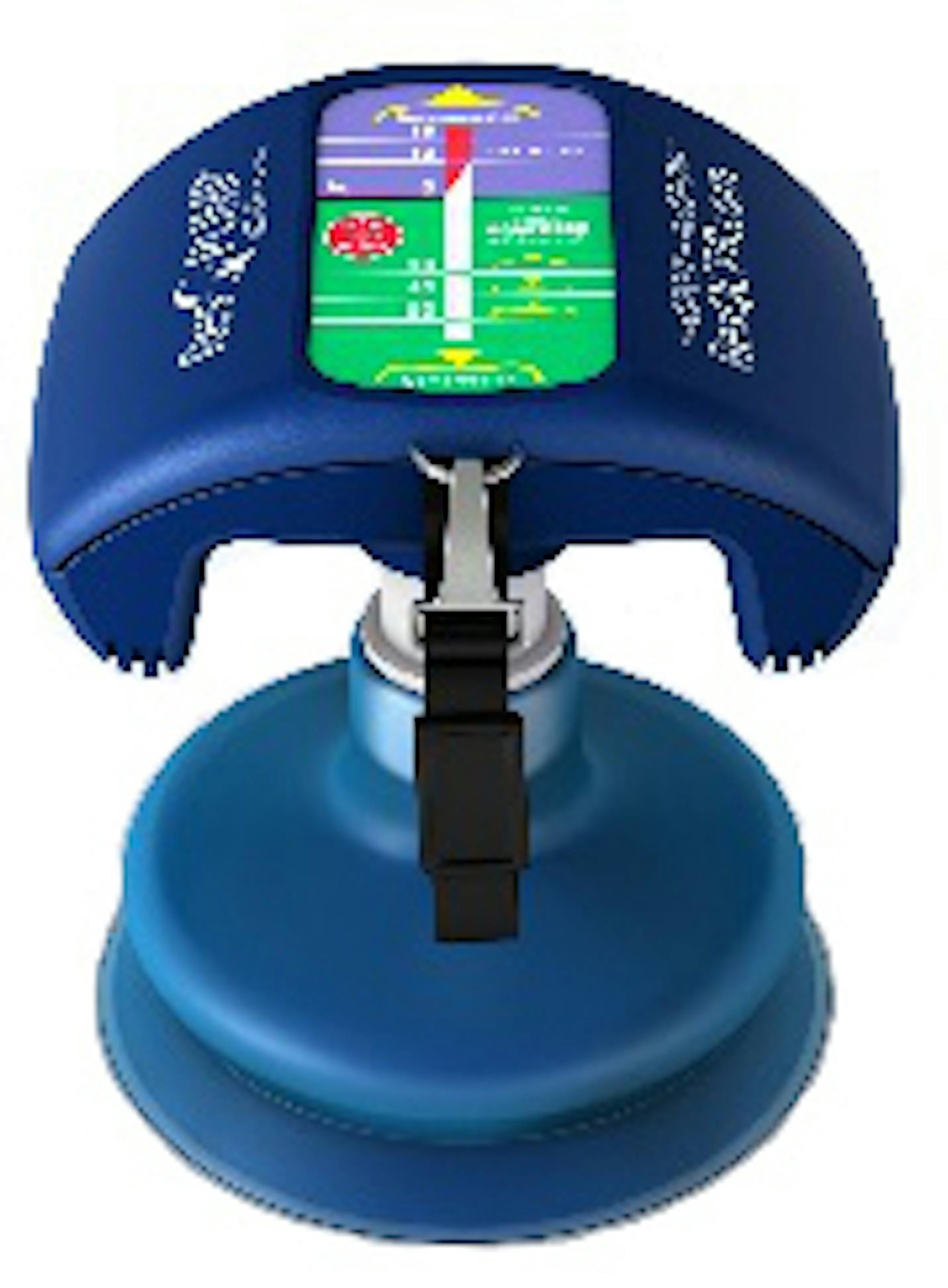 ResQPUMPÆ ACD-CPR Device The ResQPUMP is a hand-held device comprised of a suction cup that is placed on the chest, and a handle that contains a force gauge and metronome. It allows the caregiver to perform active compression decompression CPR (ACD-CPR), which compresses the chest like manual CPR