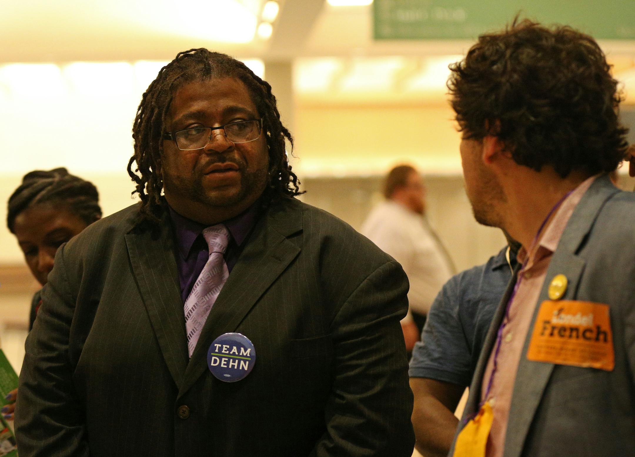 Grassroots candidate Londel French was endorsed for one of the three at-large seats on the Park Board. ] Shari L. Gross • sgross@startribune.com The Minneapolis DFL held its convention Saturday at the convention center in hopes of endorsing a candidate for mayor.