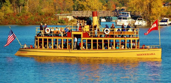 Museum of Lake Minnetonka photo: Crews discovered and resurrected the steamboat Minnehaha in 1980 from the bottom of Lake Minnetonka, restoring it. fo