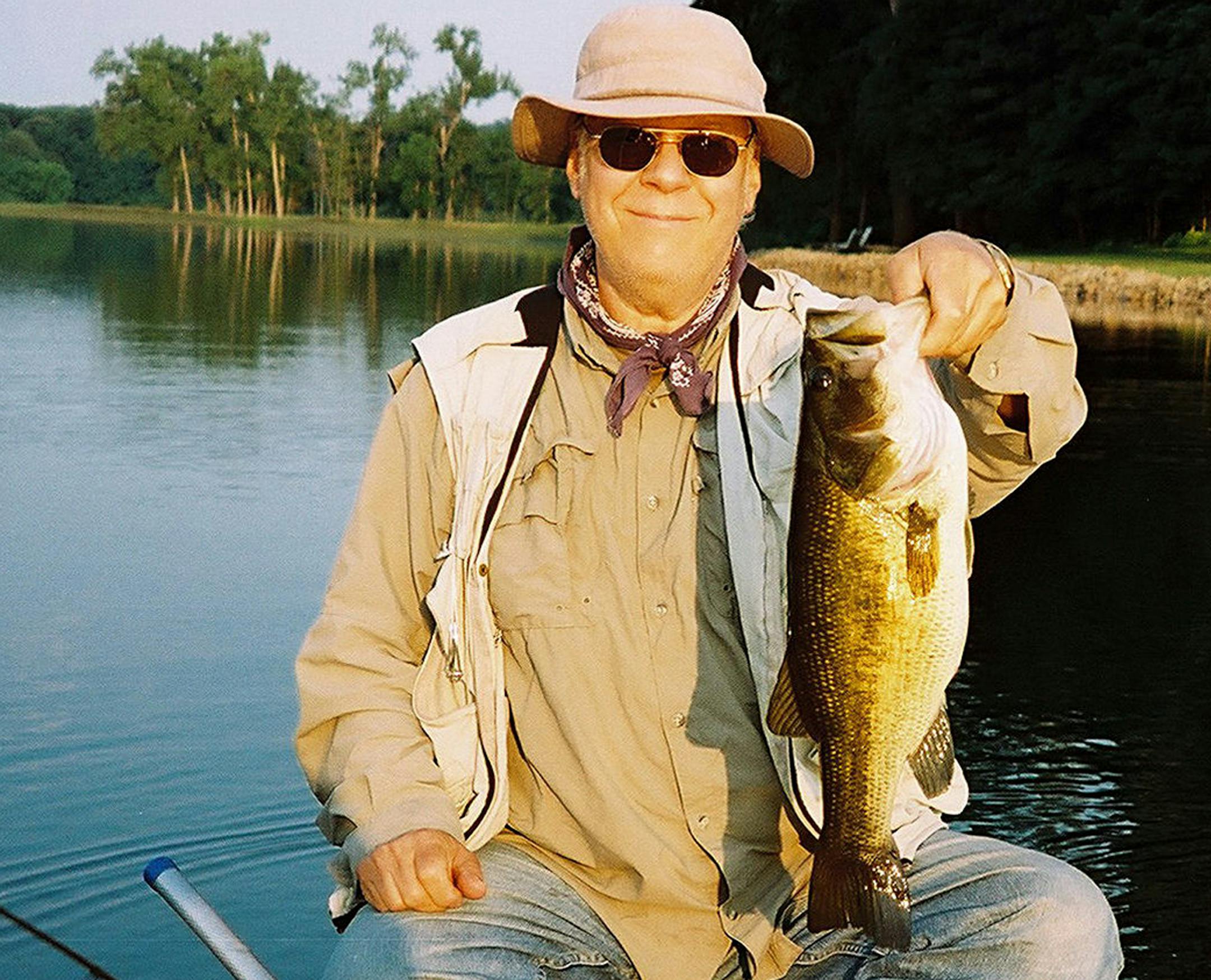 Michael Carlson of Minneapolis caught this 21-inch largemouth bass.