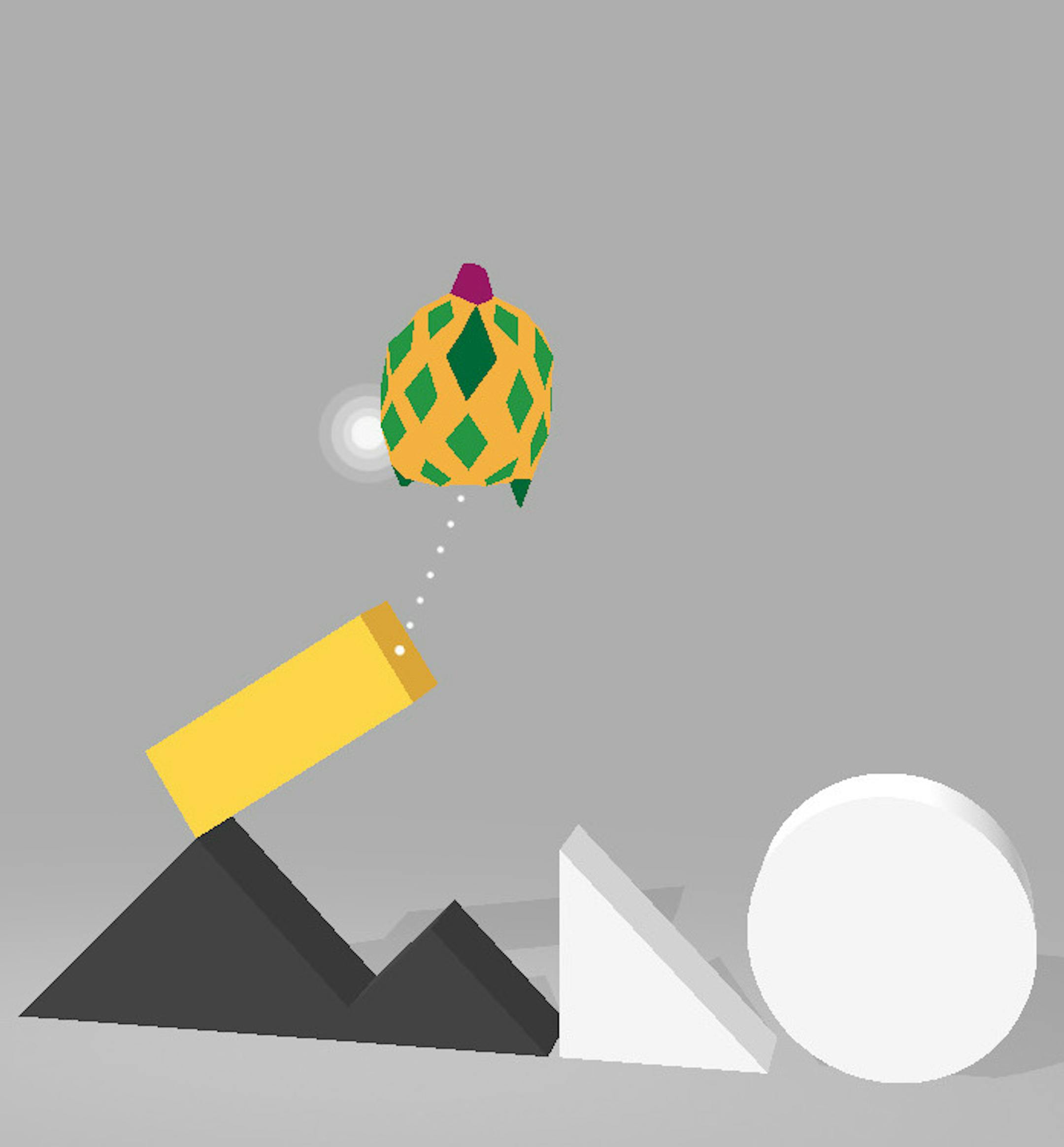 An undated screenshot from "Dreii," a physics-based puzzle game in which your character drags around building blocks in a gravity field, stacking them to hit a pulsing target. A few new mobile games that will take the boredom out of unexpected lulls in your day. (Handout via The New York Times) -- NO SALES; FOR EDITORIAL USE ONLY WITH STORY SLUGGED CIR SMARTPHONE APPS BY EATON FOR MARCH 10, 2016. ALL OTHER USE PROHIBITED. ORG XMIT: XNYT85