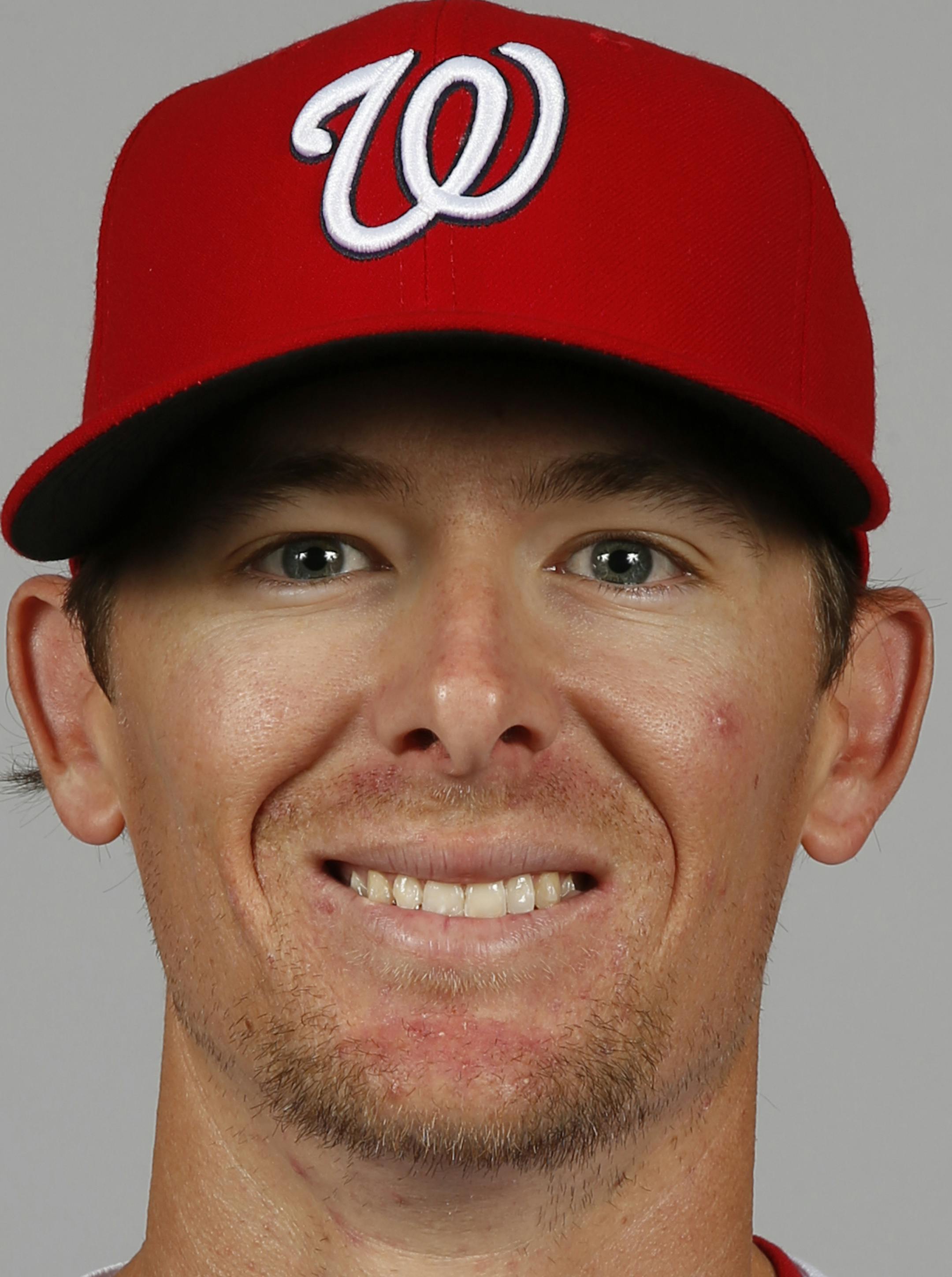 This is a 2014 photo of Tyler Clippard of the Washington Nationals baseball team. This image reflects the Nationals active roster as of, Sunday, Feb. 23, 2014, when this image was taken. (AP Photo/Alex Brandon) ORG XMIT: FLAB489
