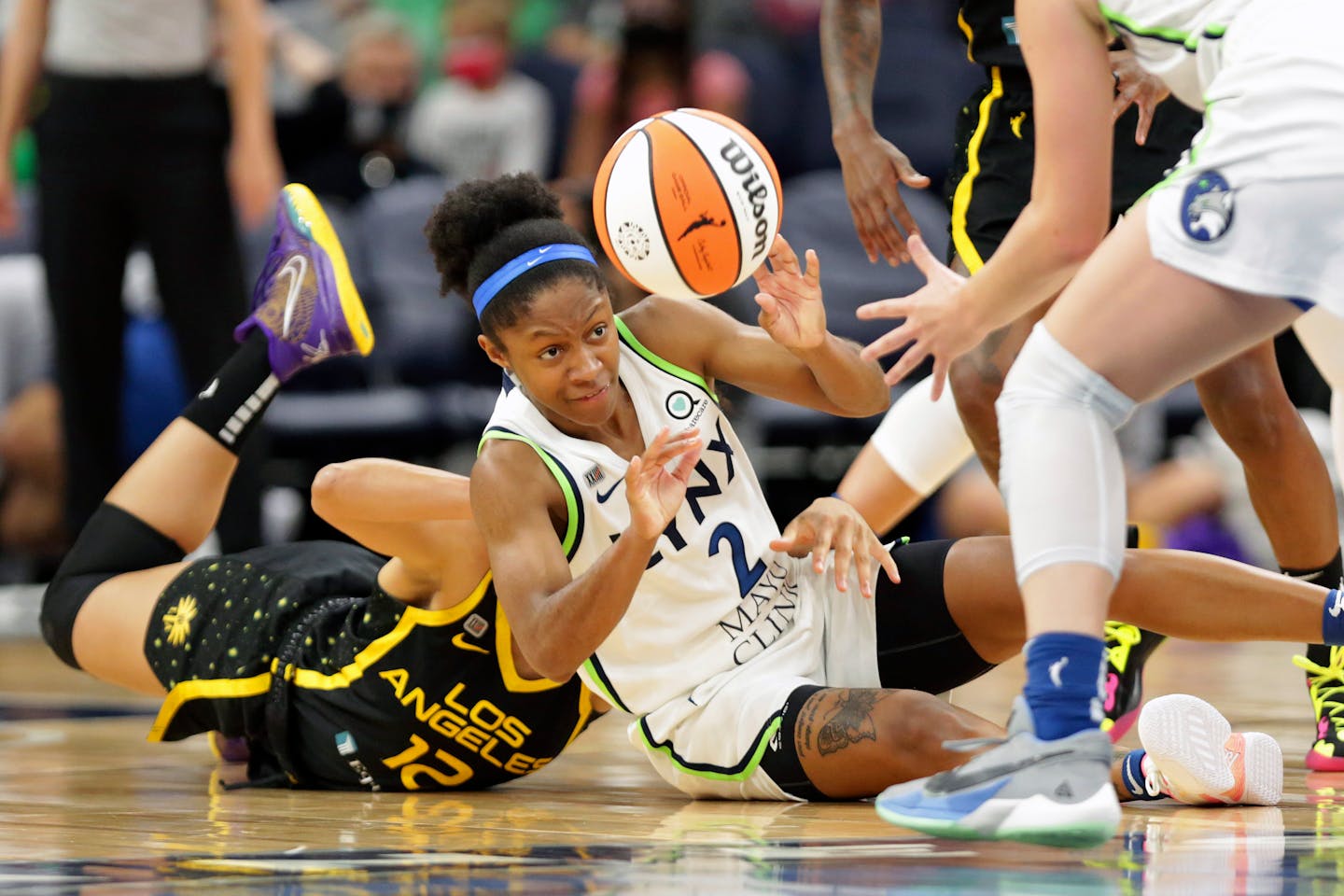 Crystal Dangerfield trying to fit in quickly with Lynx