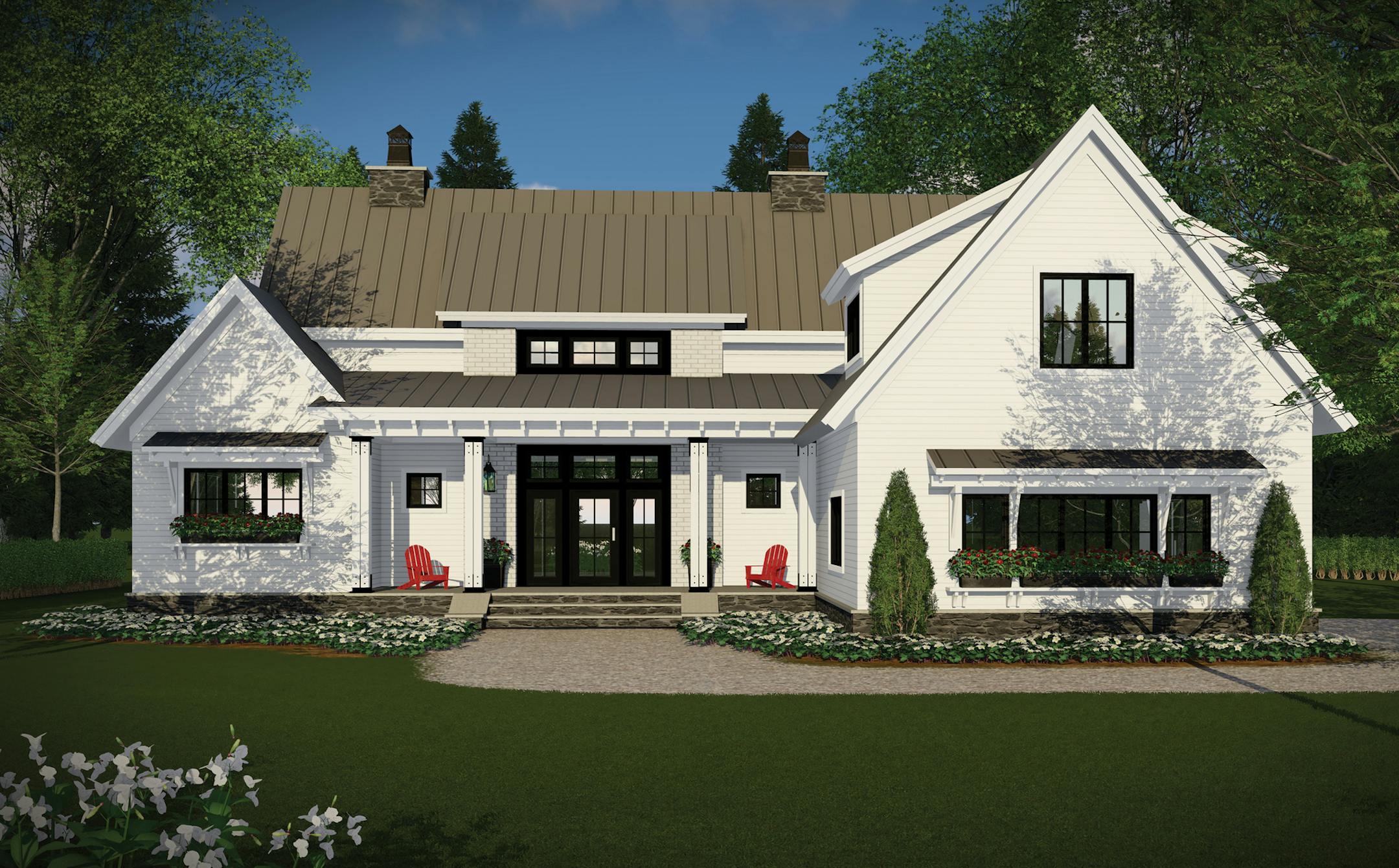 Home plan: Modern farmhouse for the 21st century