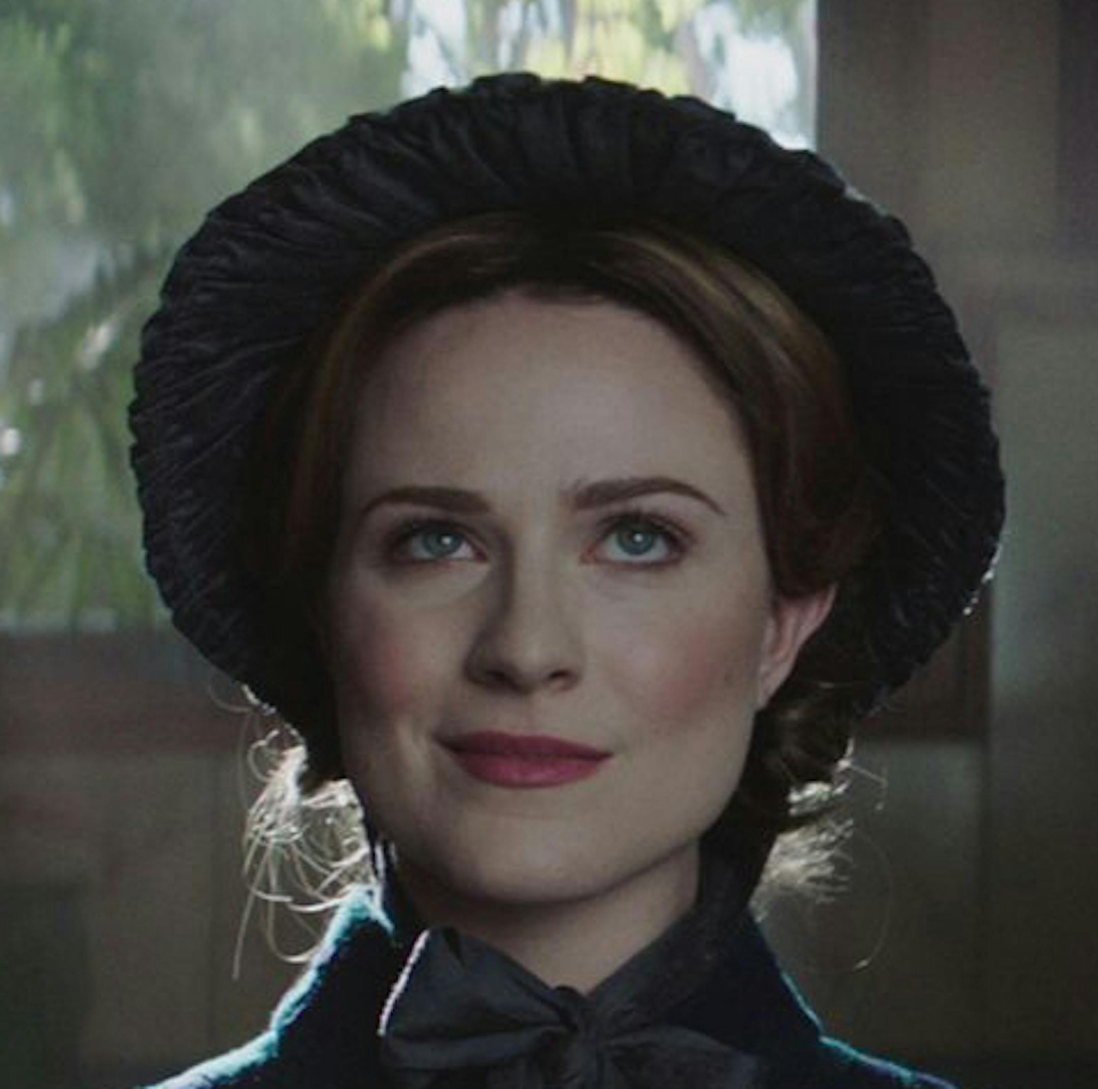 Evan Rachel Wood as Mary Shelley on "Drunk History."
photo credit: Comedy Central