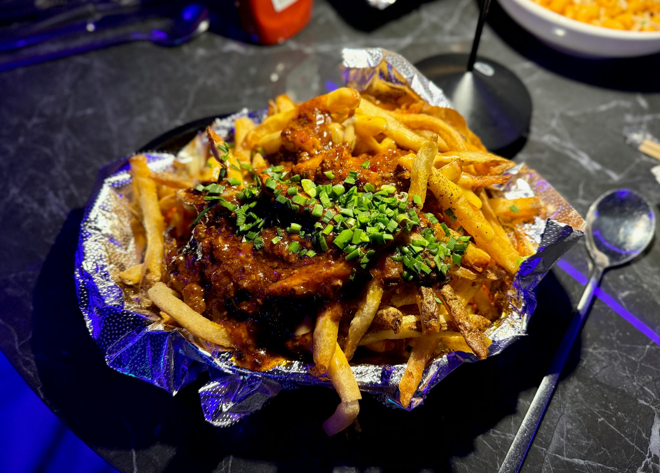 Mapo fries at Juche in St Paul