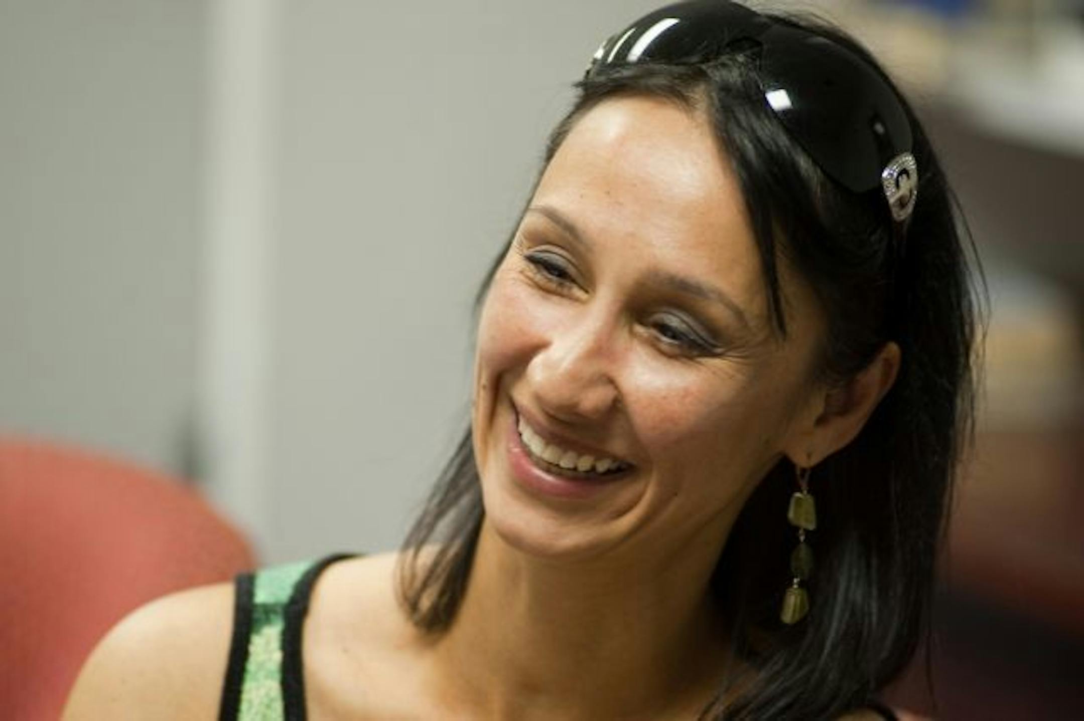 English author Monica Ali. Her latest book is " In the Kitchen."