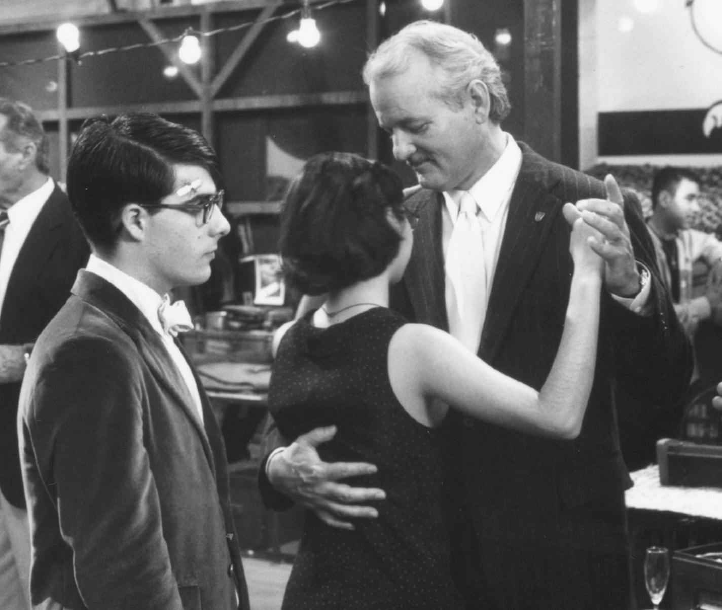 Left to right, actors Jason Schwartzman, Sara Tanaka, Bill Murray and Olivia Williams star in Touchstone Pictures' "Rushmore."