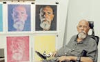 The artist Chuck Close at his home in Long Beach, N.Y. ORG XMIT: XNYT25