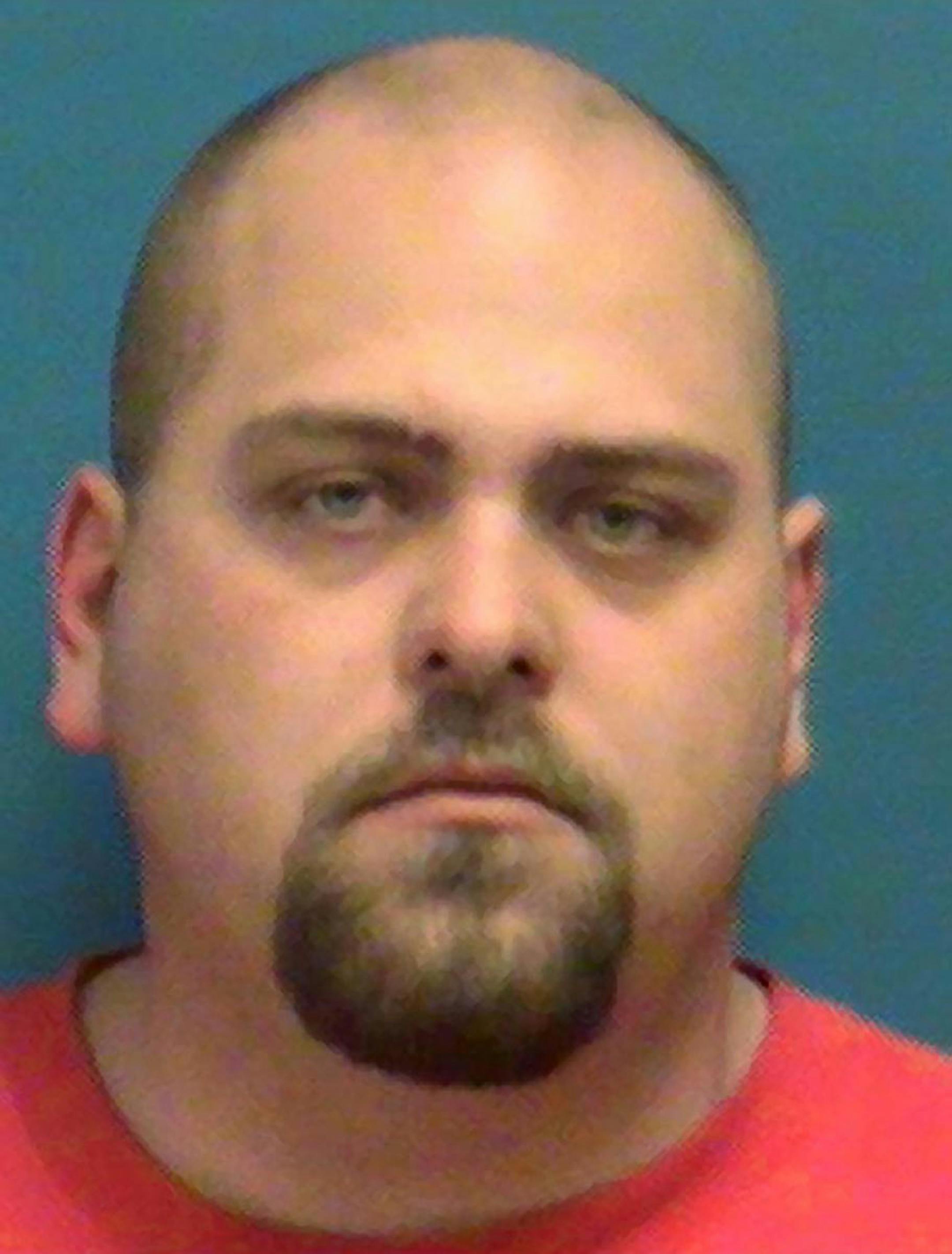 FILE - In this file photo provided by the Stearns County, Minn., Sheriff's office via The St. Cloud Times is Eric Joseph Thomes of Cold Spring, Minn. Authorities announced Tuesday, Aug. 6, 2013, that they have completed an investigation into the Nov. 29, 2012, shooting death of Officer Tom Decker. Officials said Thomes, who committed suicide, would have been arrested on murder charges had he lived. (AP Photo/Stearns County Sheriff's office via The St. Cloud Times, File) ORG XMIT: MIN201308061544