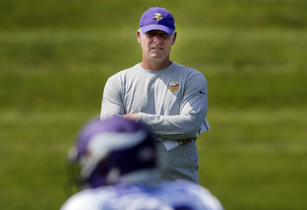 Vikings offensive coordinator Pat Shurmur took over about a year also when Norv Turner suddenly resigned.