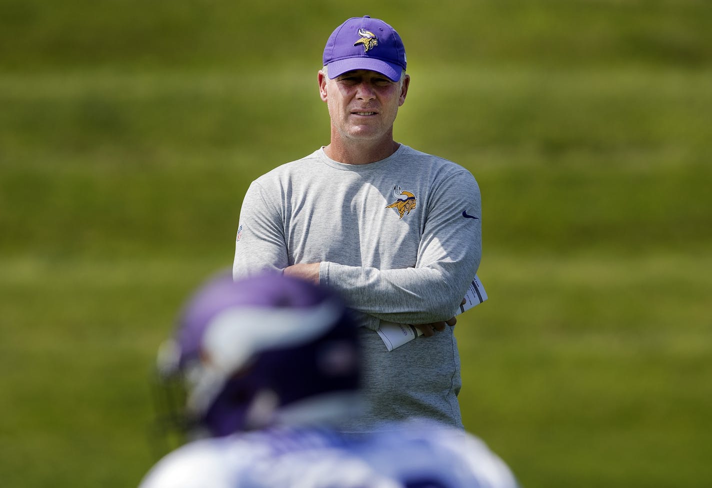 Vikings offensive coordinator Pat Shurmur took over about a year also when Norv Turner suddenly resigned.