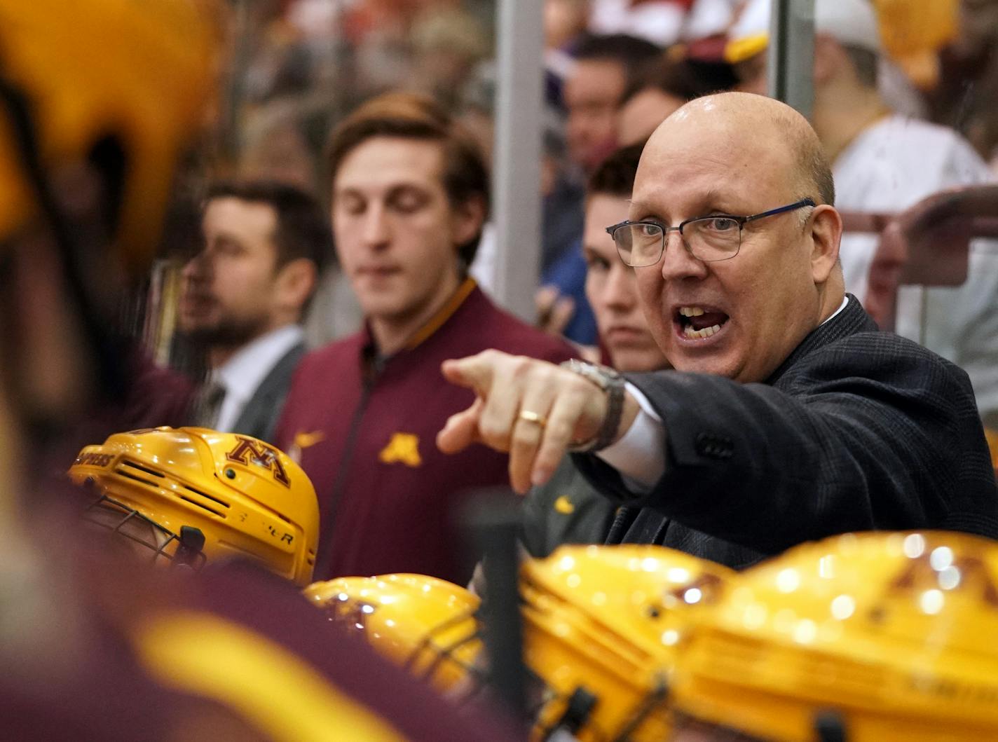 Gophers hockey coach Bob Motzko