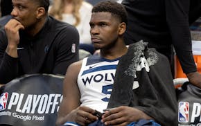“I’ll take the blame for this loss,” Anthony Edwards said, noting a lack of energy that led to 19 points Friday night in Game 3.