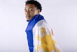 Vikings safety Camryn Bynum wore the flag of the Philippines. He is of Filipino descent and lives in the Philippines in the offseason. He held a footb