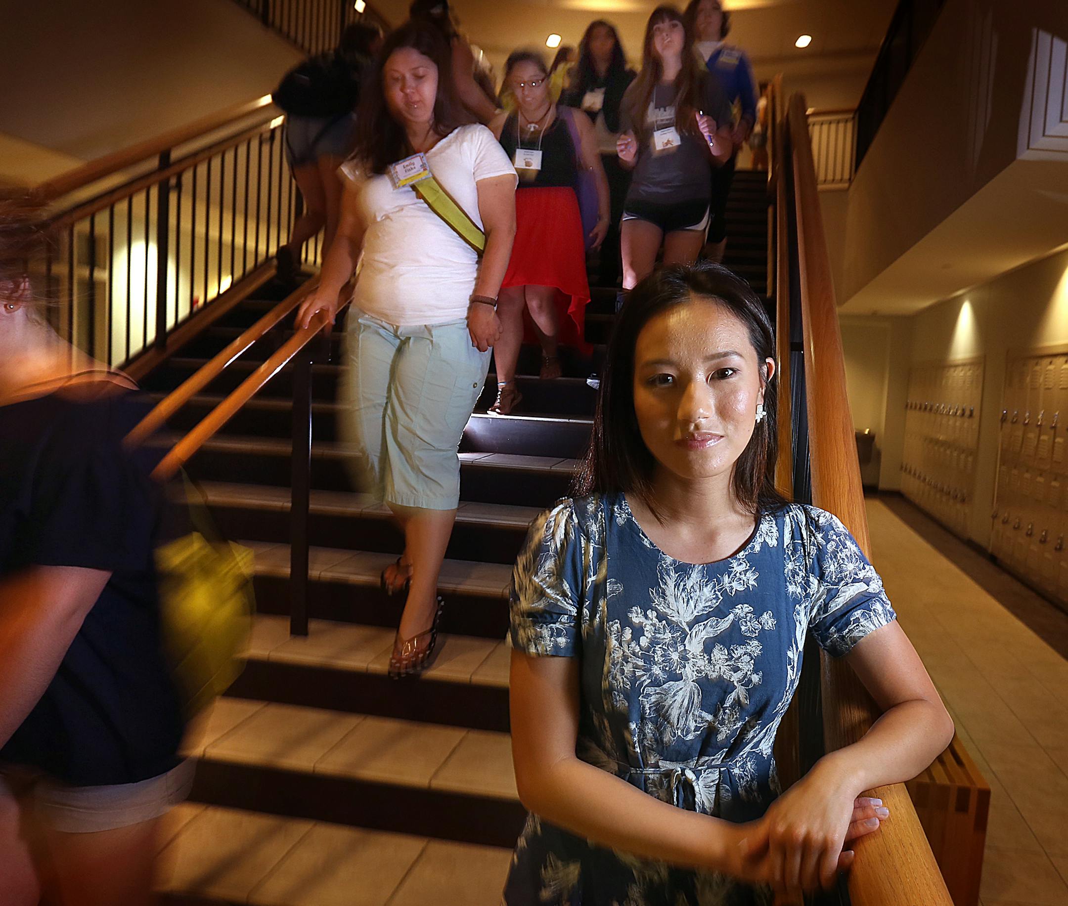 Panhia Her is a student at the St. Catherine University. ] JIM GEHRZ ï james.gehrz@startribune.com / St. Paul, MN / September 2, 2015 / 12:00 PM ñ Hmong refugees began arriving in Minnesota in 1975, having to learn a new language, culture and ways to earn a living. But the Hmong millennials are the first generation in which Minnesota is not an adopted home. They sometimes refer to themselves as Hmong 2.0, for the majority born in the us. Panhia Her is a student at the St. Catherine Uni