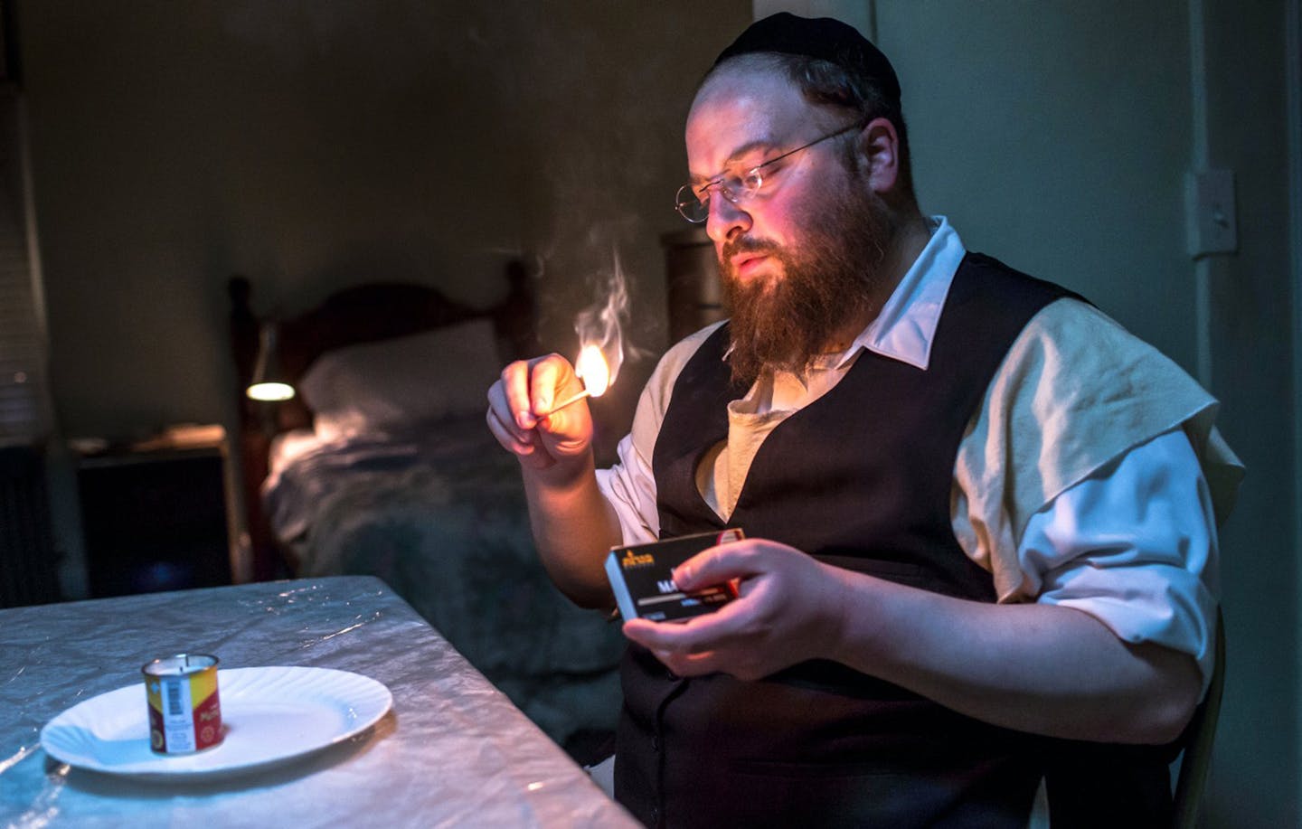 Menashe Lustig as Menashe in "Menashe." (A24) ORG XMIT: 1207426