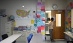 Mandeep Kathuria’s classroom is filled with thank-you notes from residents who have earned their GEDs with her help at the Hennepin County Adult Cor