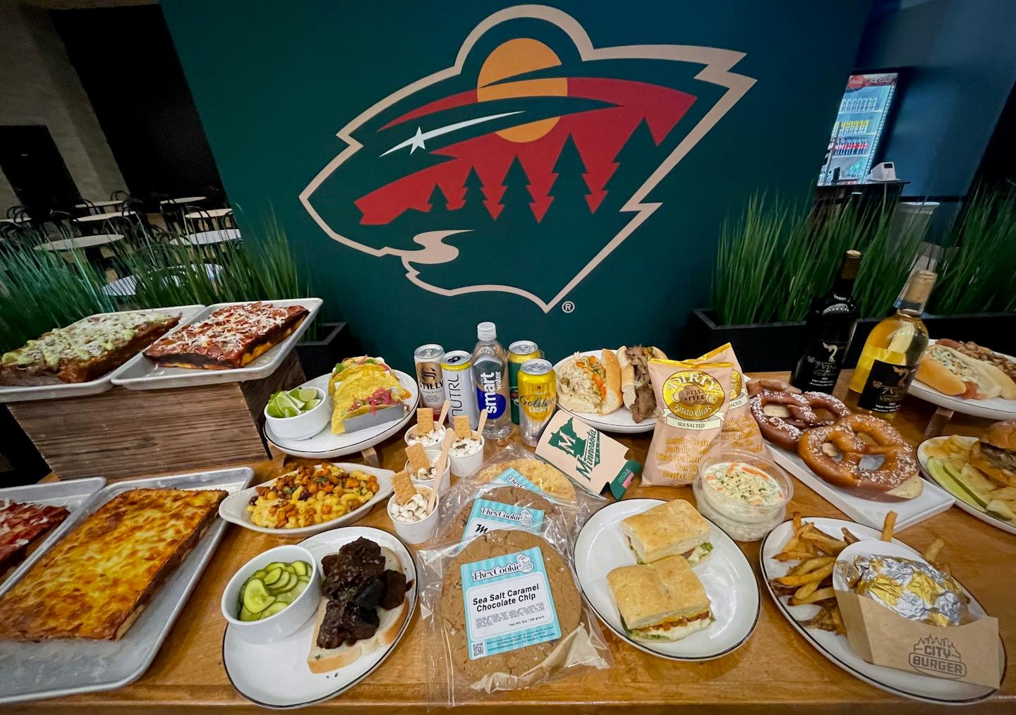 Best foods to order at a Minnesota Wild hockey game