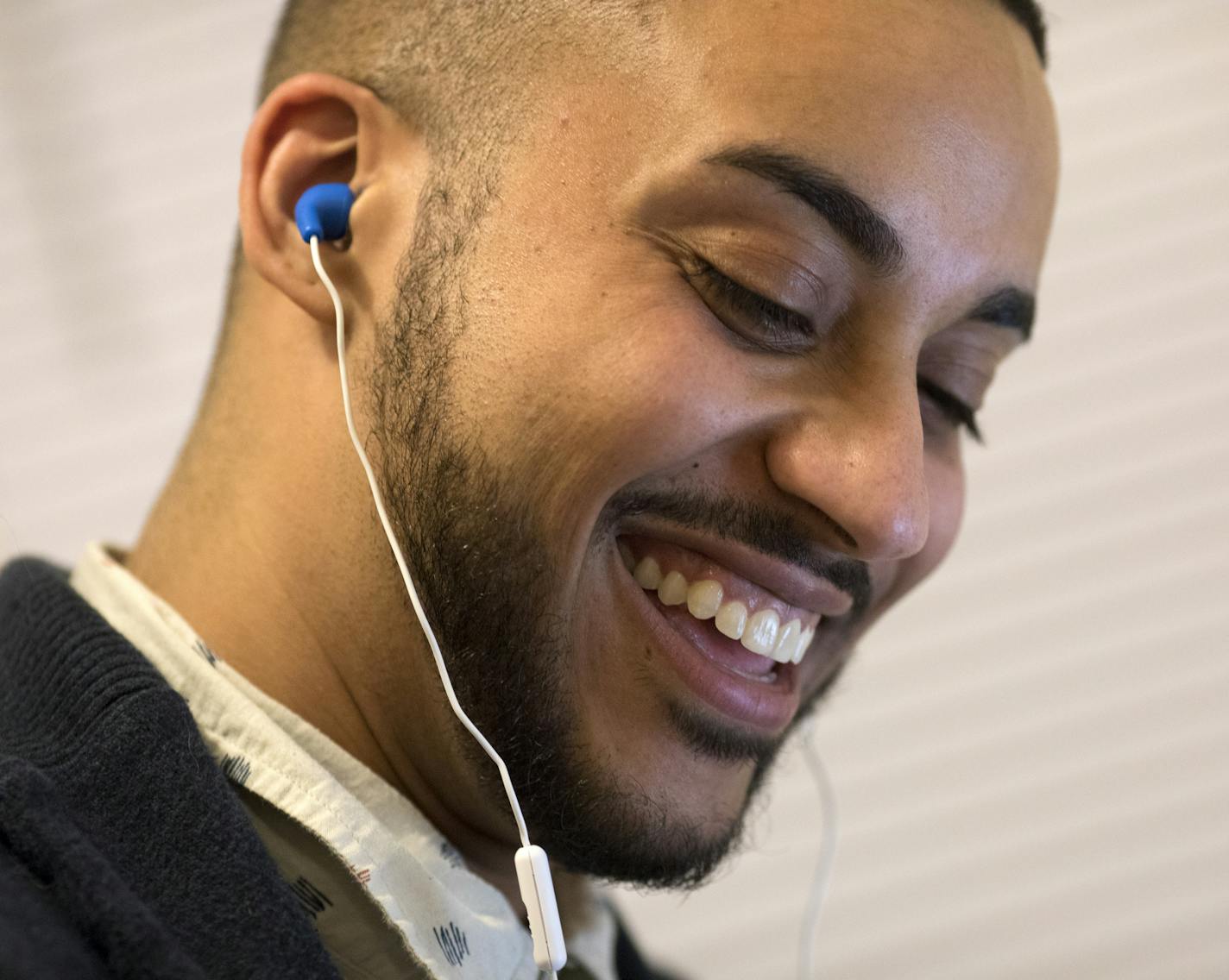 City council candidate Phillipe Cunningham made calls from his home office to last year's caucus attendees as he campaigned at home in Minneapolis, Minn., on Tuesday, February 2, 2017. ] RENEE JONES SCHNEIDER &#x2022; renee.jones@startribune.com Cunningham is one of two transgender candidates for city council. Either would be the first transgender council member in the city's history, and would join a small group of transgender public officials in the nation's history.