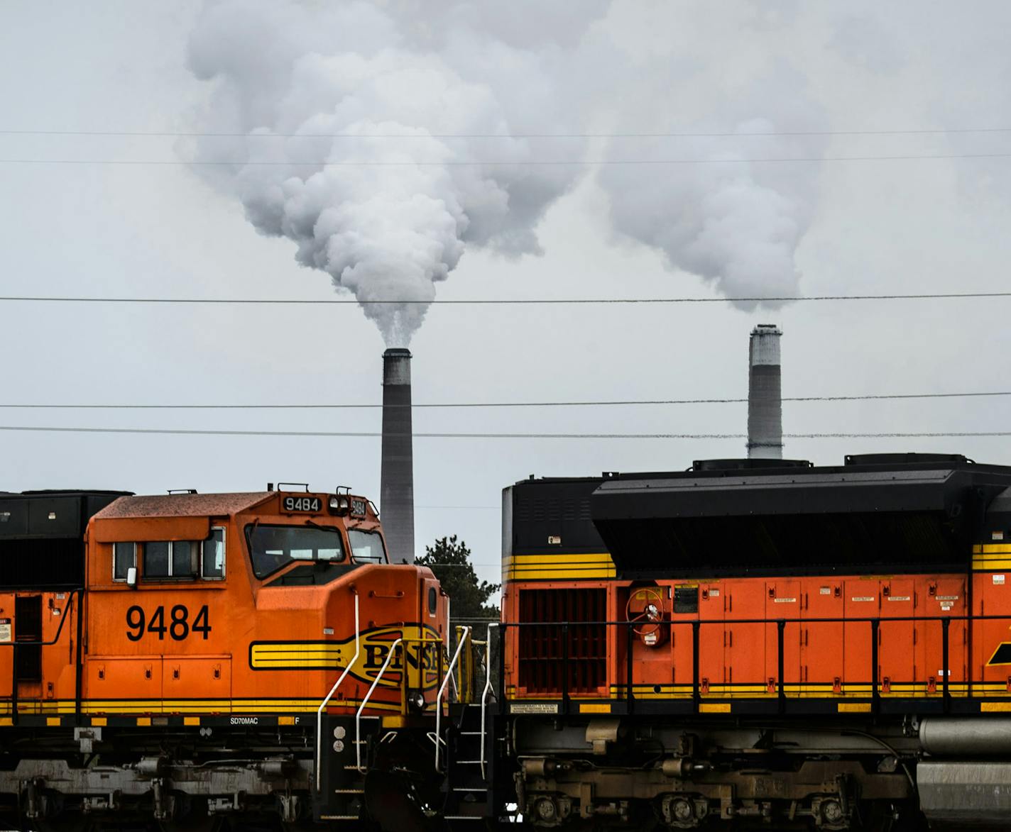 A BNSF train waits on the tracks near the Sherco power plant in Becker, Minn.&#xac;&#xa8;&#x201a;&#xc4;&#x2020; Rail delays are affecting the energy&#xac;&#xa8;&#x201a;&#xc4;&#x2020; sector, especially shipments of coal and ethanol, with part of the blame has been placed on the growing crude oil traffic in North Dakota. Some utilities have expressed concern about reduced stocks of coal at major power plants. Meanwhile, rail congestion has slowed delivery and output of ethanol. That industry that