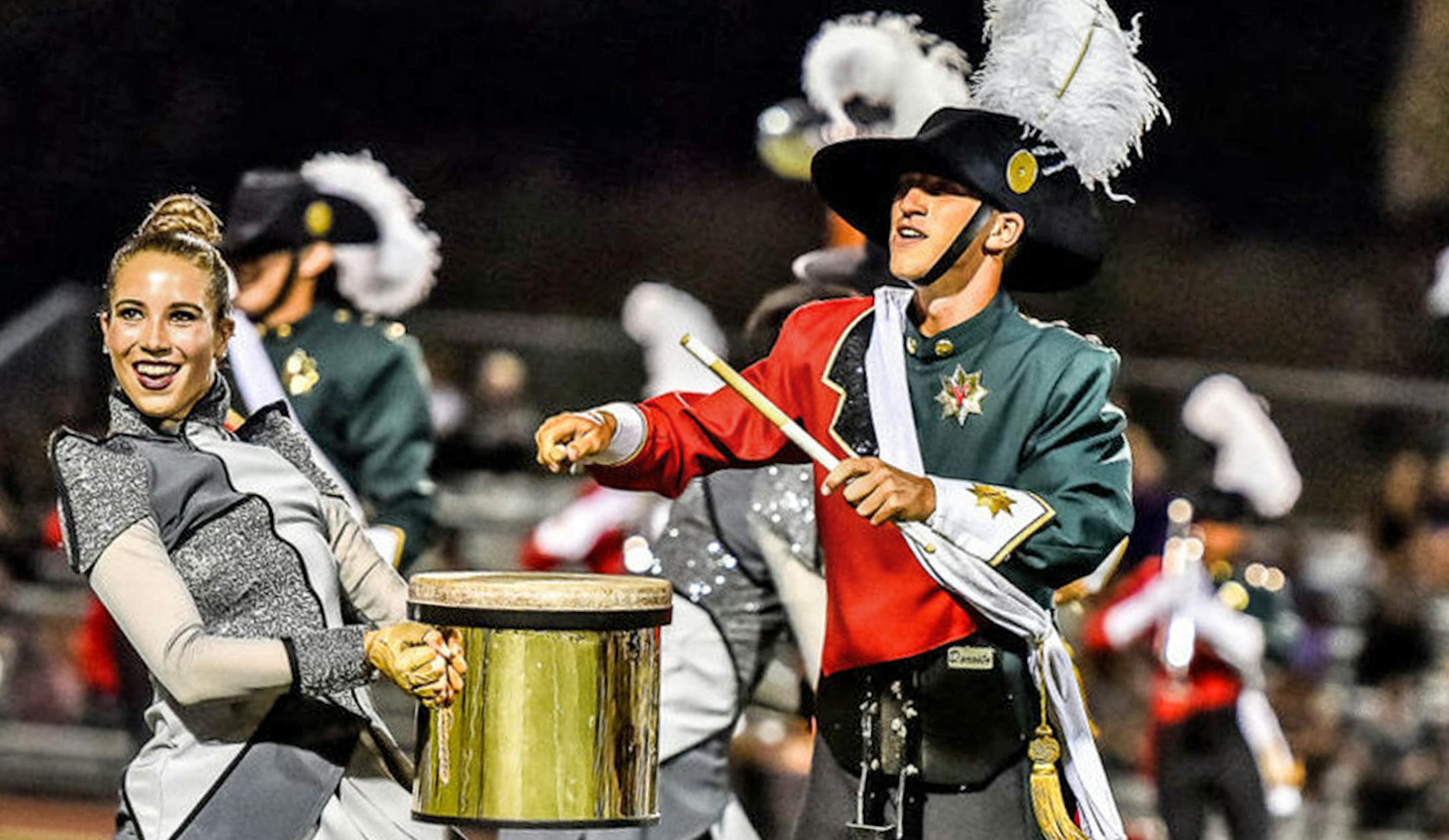 Santa Clara Vanguard of Santa Clara, Calif, is scheduled to perform its 2015 show, "The Spark of Invention," featuring music by John Corigliano, at 8:53 p.m. Saturday at TCF Bank Stadium.