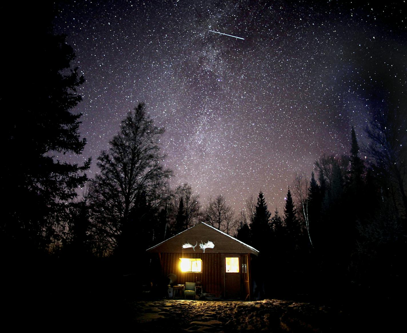 Tourism marketers in northern Minnesota starting to realize the gem they have above them: Dark skies. While 80 percent of the population can't see the milky way because of light pollution, areas along the north shore are prime viewing spaces for stars and even Northern Lights. BRIAN PETERSON