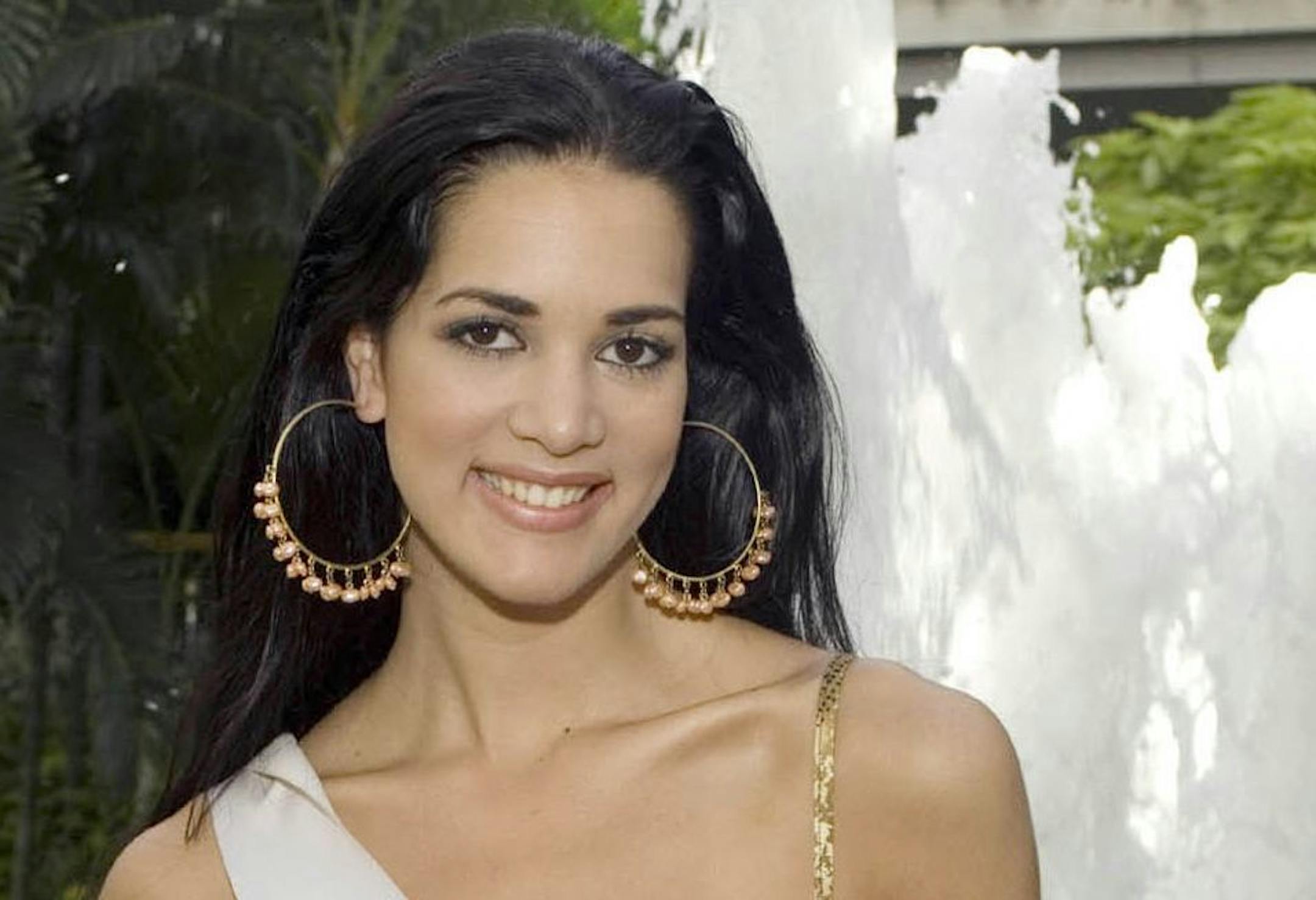 This May 23, 2005 file photo released by Miss Universe shows Monica Spear, Miss Venezuela 2005, posing for a portrait ahead of the Miss Universe competition in Bangkok, Thailand.