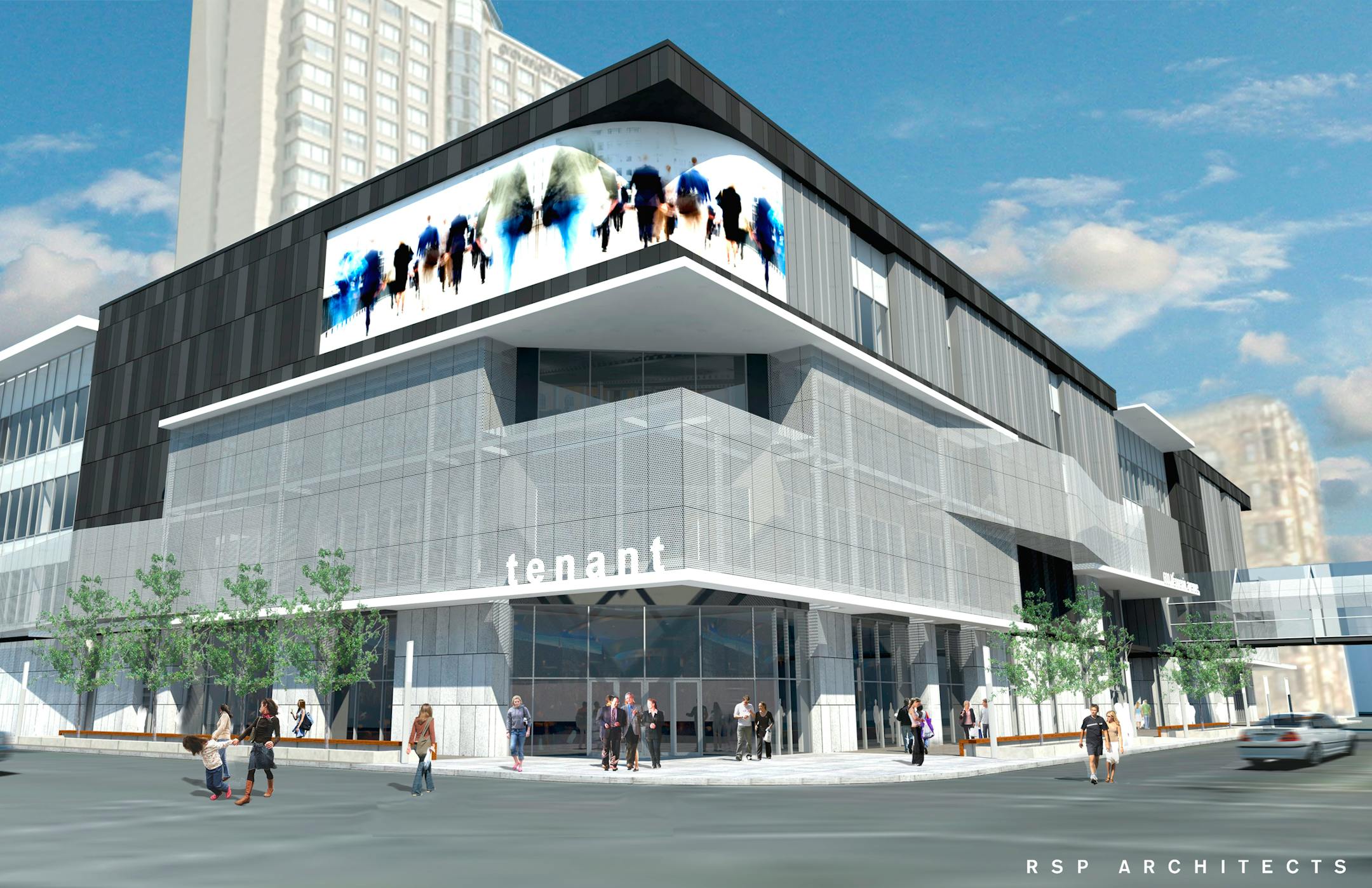 Provident Real Estate Ventures, asset manager for Camelot LLC, which owns the property, announced that Block E will be completely renovated. An anchor tenant letter of intent has been signed and lease discussions are under way with the Minnesota Timberwolves and Lynx to create a world-class training facility, along with plans to attract new restaurant and office tenants in the recast property. ORG XMIT: MIN1311251401160152