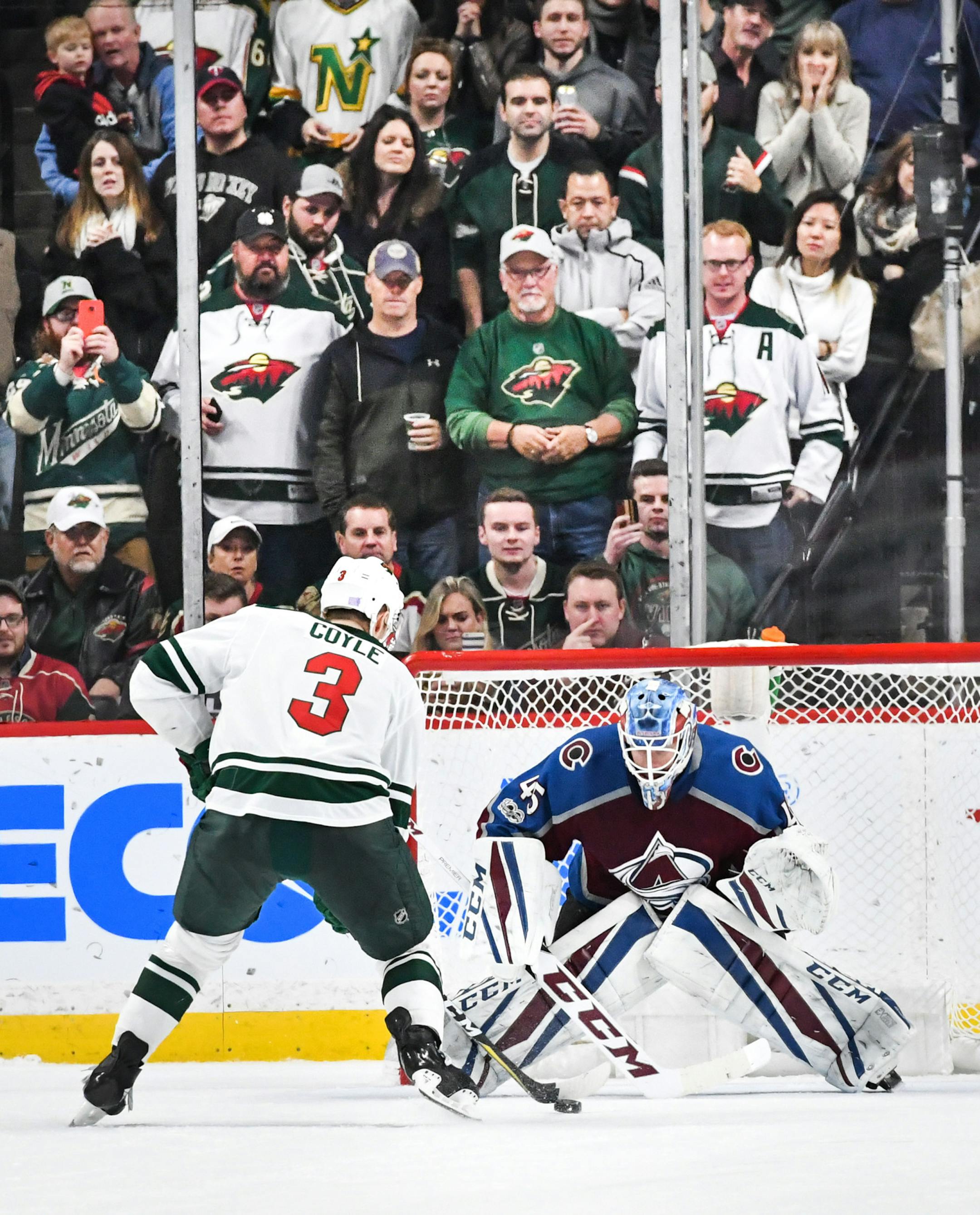 Chris Stewart and Charlie Coyle scored shootout goals for the Wild to seal a 3-2 matinee victory over the Avs. ] GLEN STUBBE ï glen.stubbe@startribune.com Friday, November 24, 2017 Colorado Avalanche at Minnesota Wild, 3 p.m.