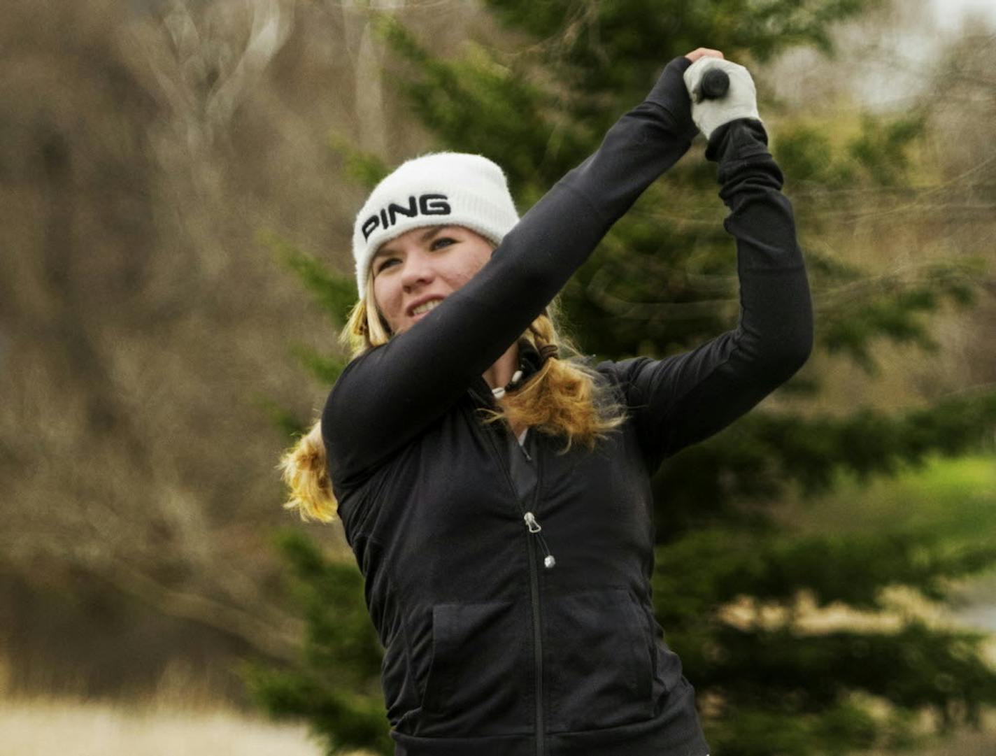 Eastview senior Sara Detlefsen, who skipped the Class 3A tournament last year to instead play in a national girls' event in Byron, Minn., is leading a strong squad this year. File photo by David Brewster * dbrewster@startribune.com