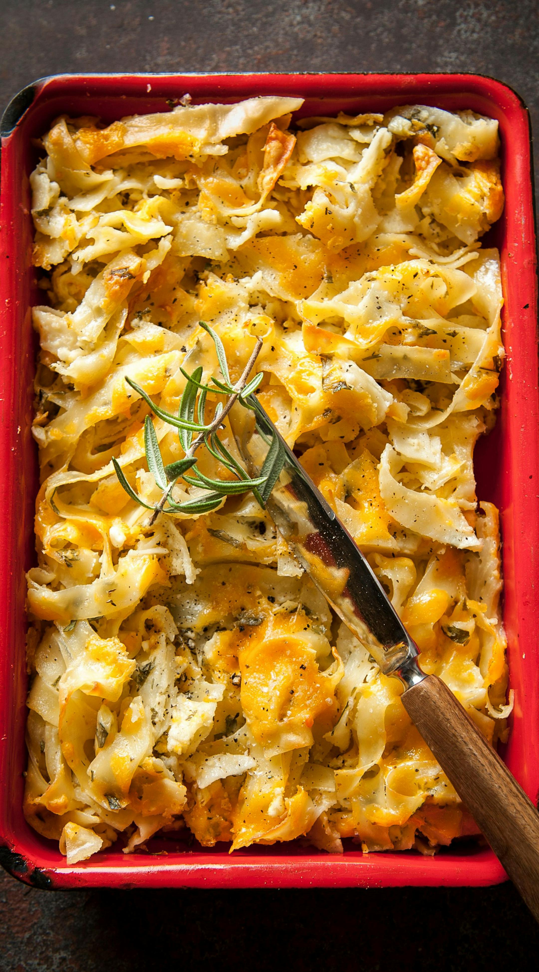 Savory Noodle Kugel.