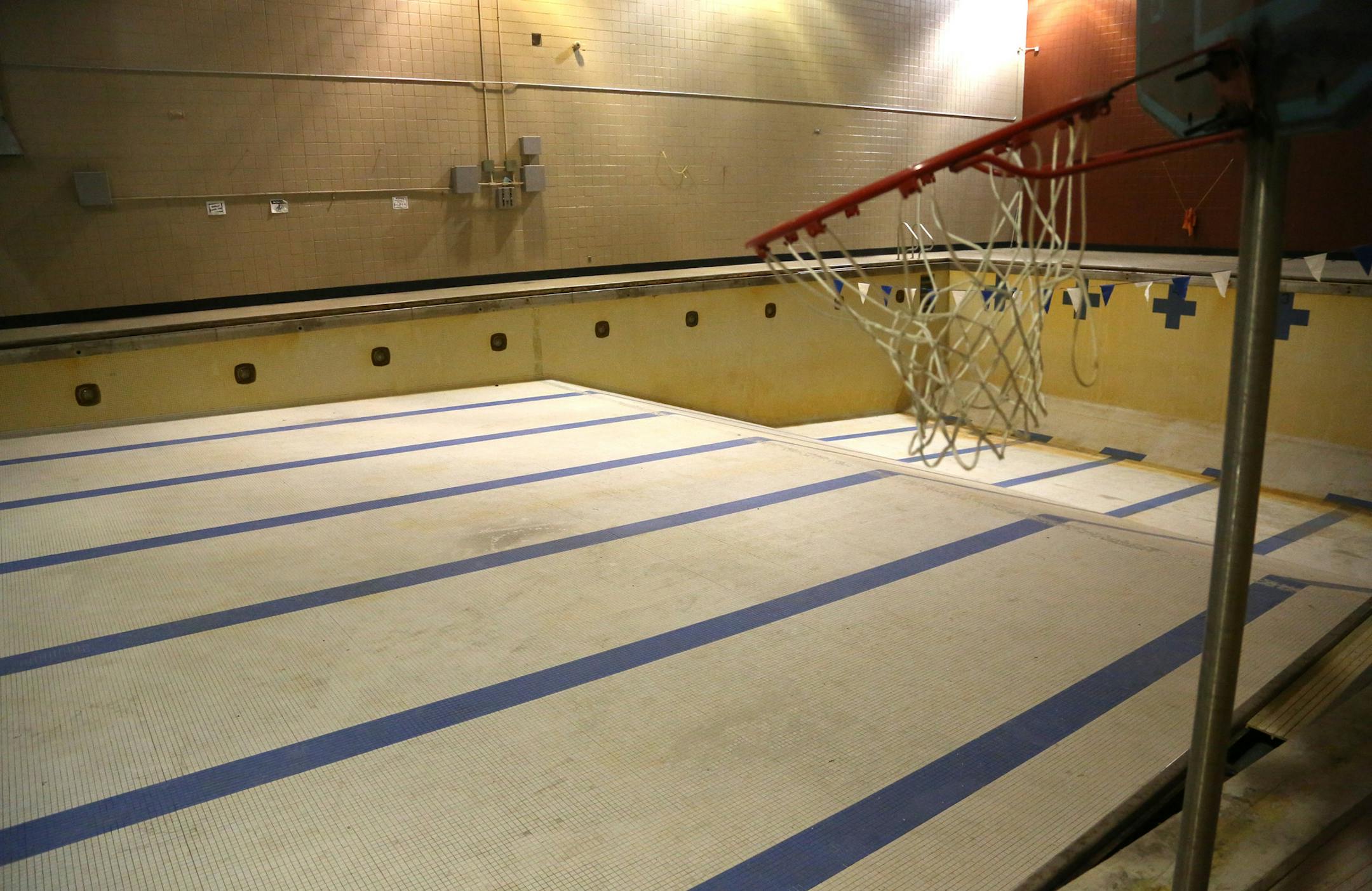 The pool at Phillips Community Center.