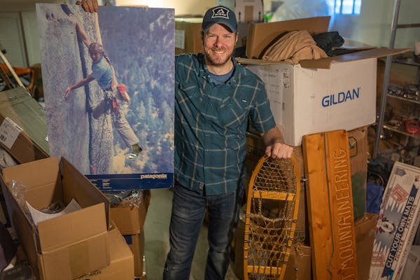 “You kind of have one shot to really do things right,” said Steve Schreader of opening a new outdoors shop as he stood in his St. Paul basement on