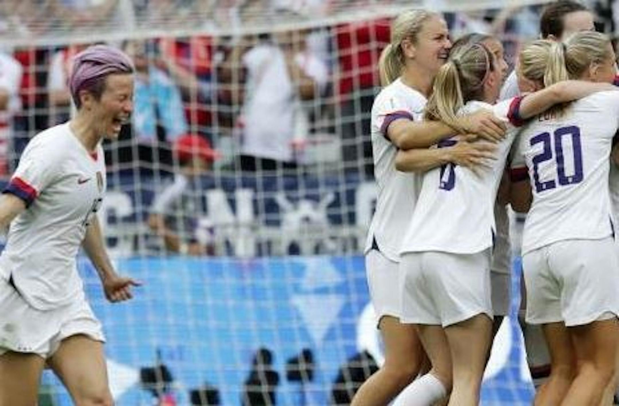 Megan Rapinoe and her teammates have that championship feeling.