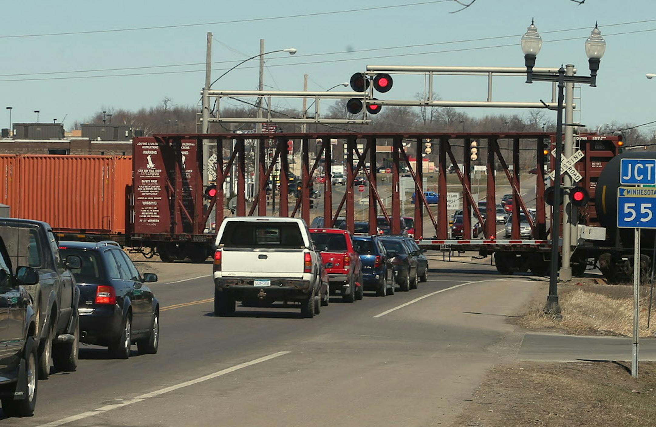 Train shipments to Canada are affected by the drop in exports, as are the profits of companies like Arctic Cat that derive much of their sales from the Canadian market.