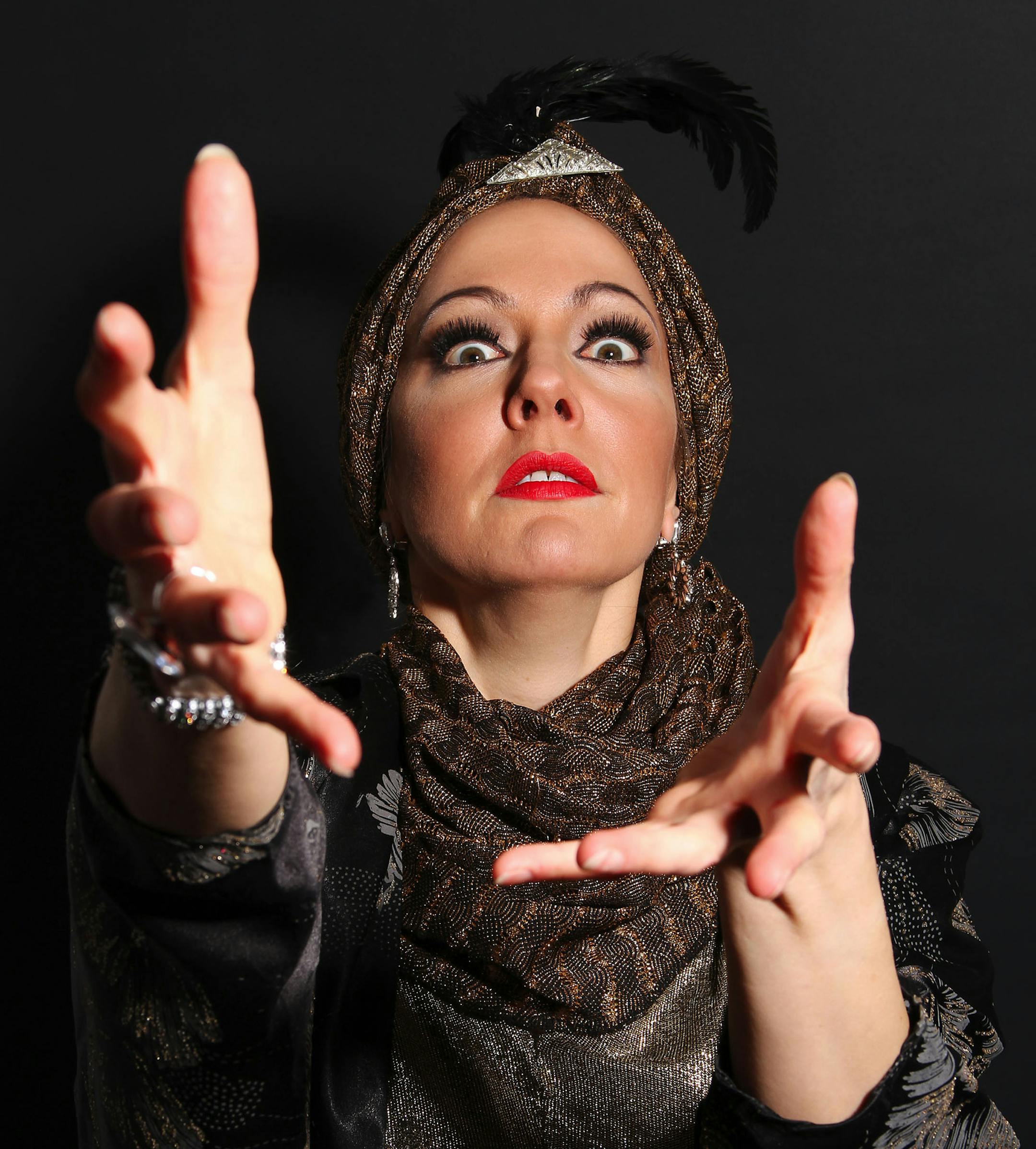 Sarah Gibson as Norma Desmon in "Sunset Boulevard"