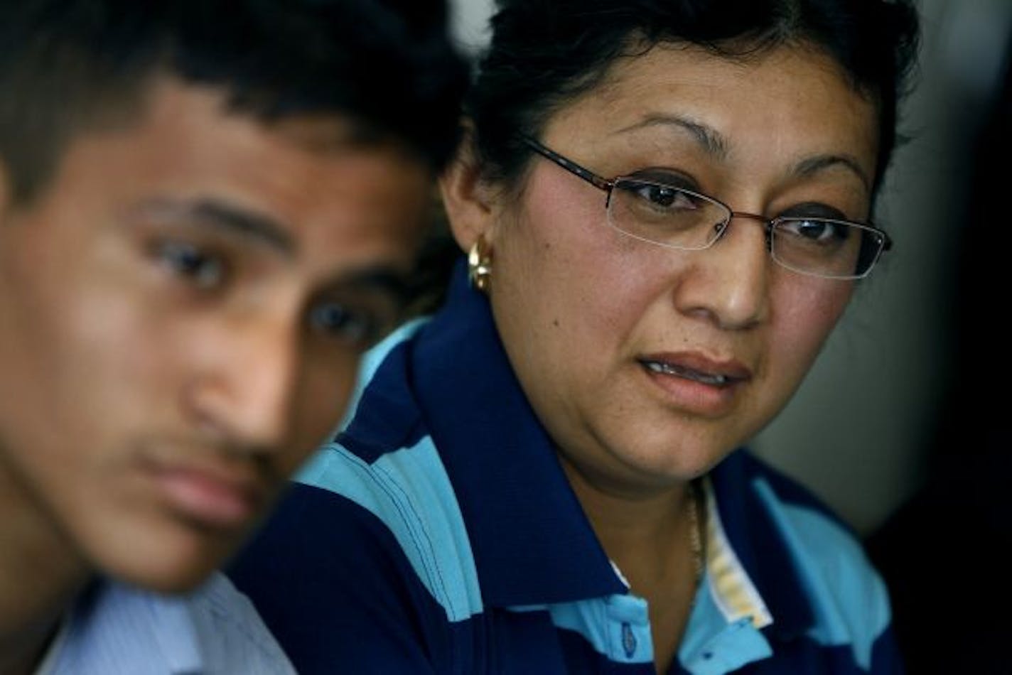 Thinking back to the arrest by immigration authorities of Pablo, Rene and Silvia Mira made their mother, Maria, react with emotion. Now she waits to find out whether her children can stay in America.