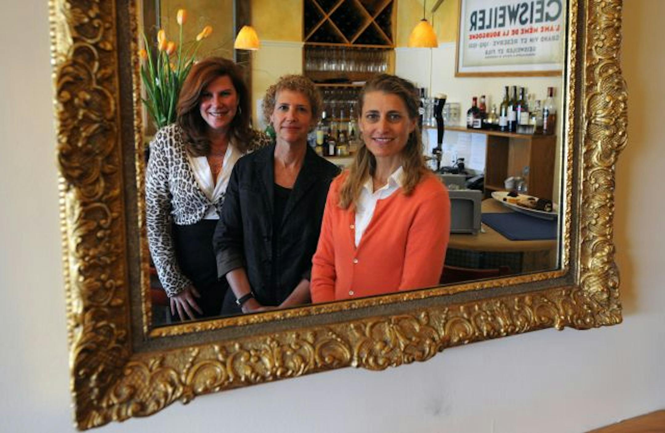 Annette Peters, World Class Wines; Judi Britt, Duckhorn Wine Company and Lucia Watson, Lucia's Restaurant