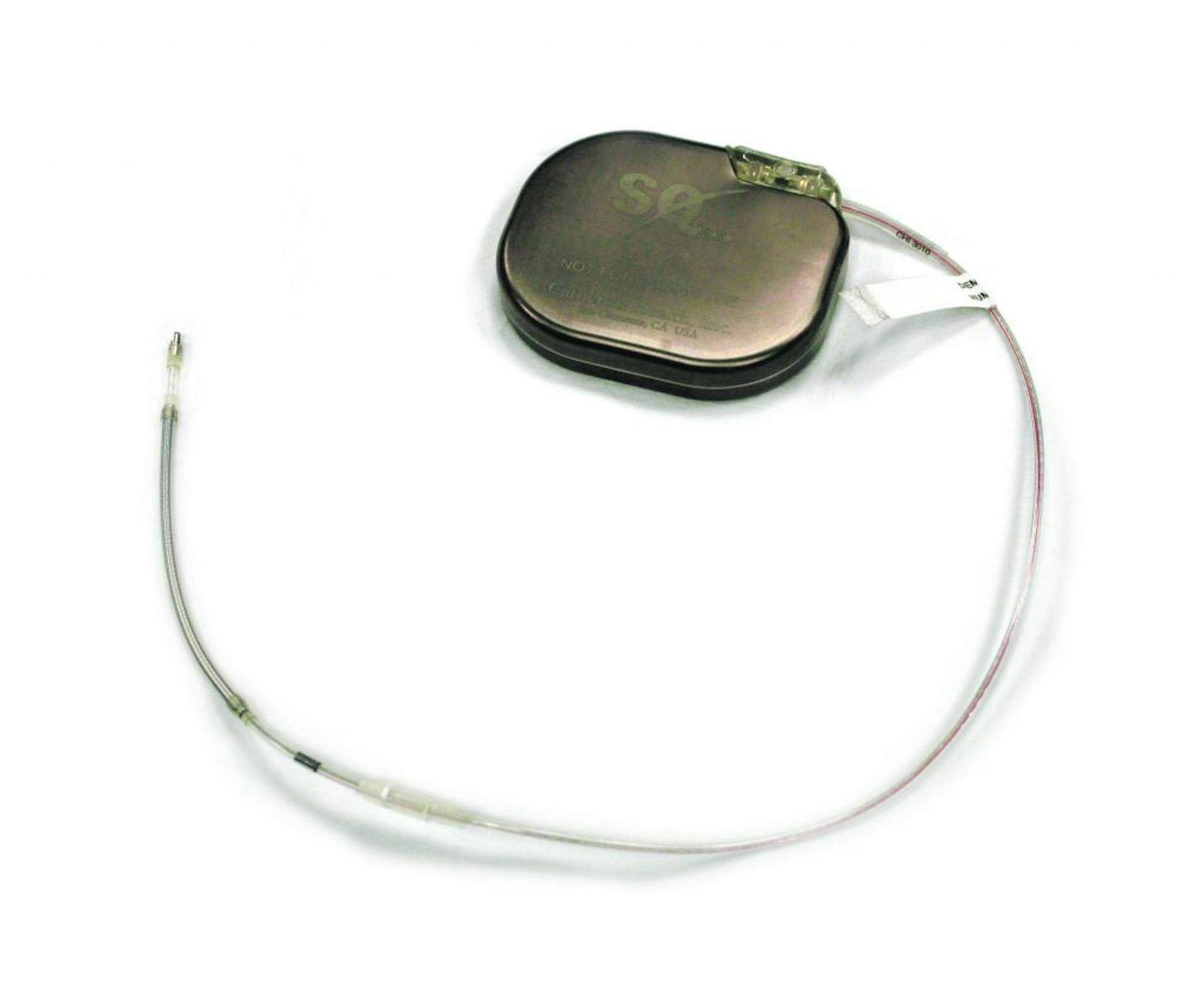 The S-ICD can restart the heart without the running wires through blood vessels.