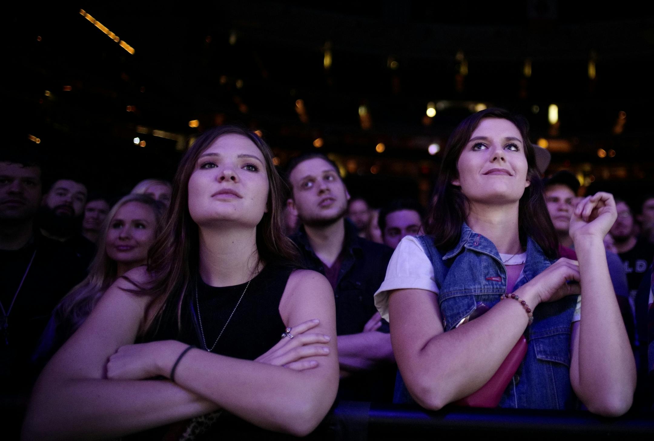 Fans listened as Dawes, a noteworthy favorite here in town, opened for the Kings of Leon.