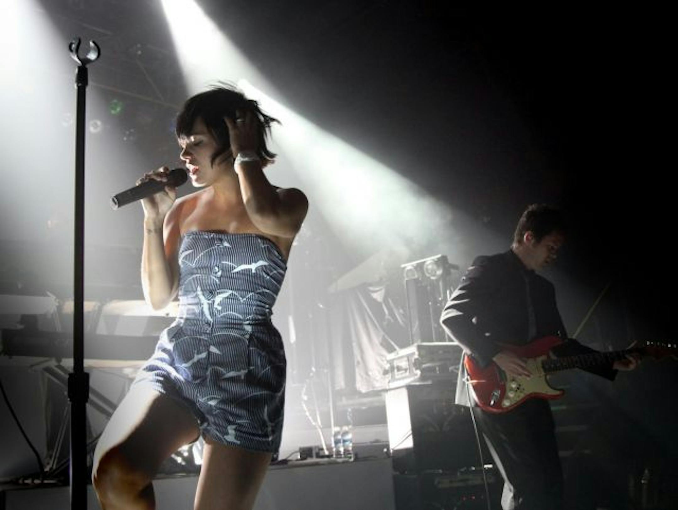 The sold-out Lily Allen show April 12 at First Ave. in Minneapolis.