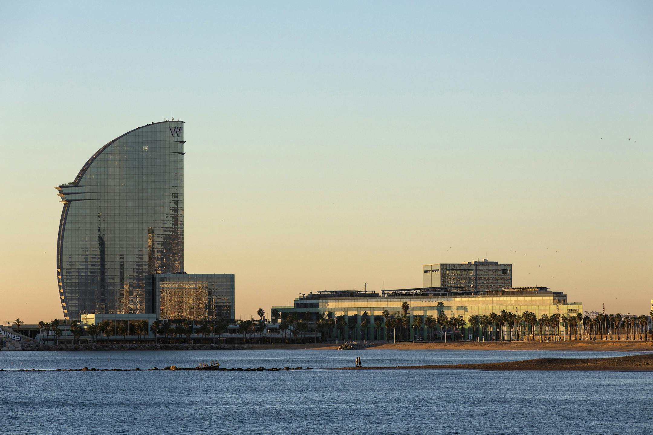 FILE -- The W Hotel, one of the properties that Marriott gained when it acquired Starwood Hotels and Resorts, in Barcelona, Spain, Dec. 18, 2017. On Monday, Marriott released new rules for its combined loyalty rewards program. (Daniel Rodrigues/The New York Times)