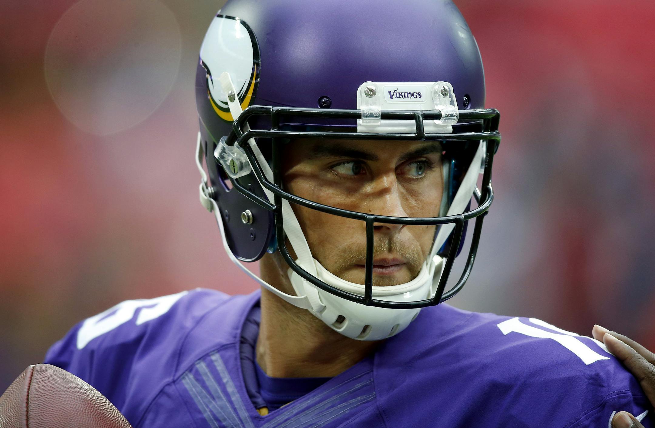 Quarterback Matt Cassel made his first start for the Vikings on Sept. 29 and led the team to a victory over the Pittsburgh Steelers in London.