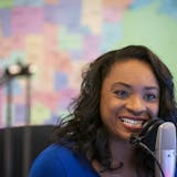 Angela Davis hosts her show "MPR News with Angela Davis."