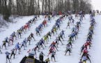 In better times: The American Birkebeiner draws thousands of skiers to Hayward, Wis.