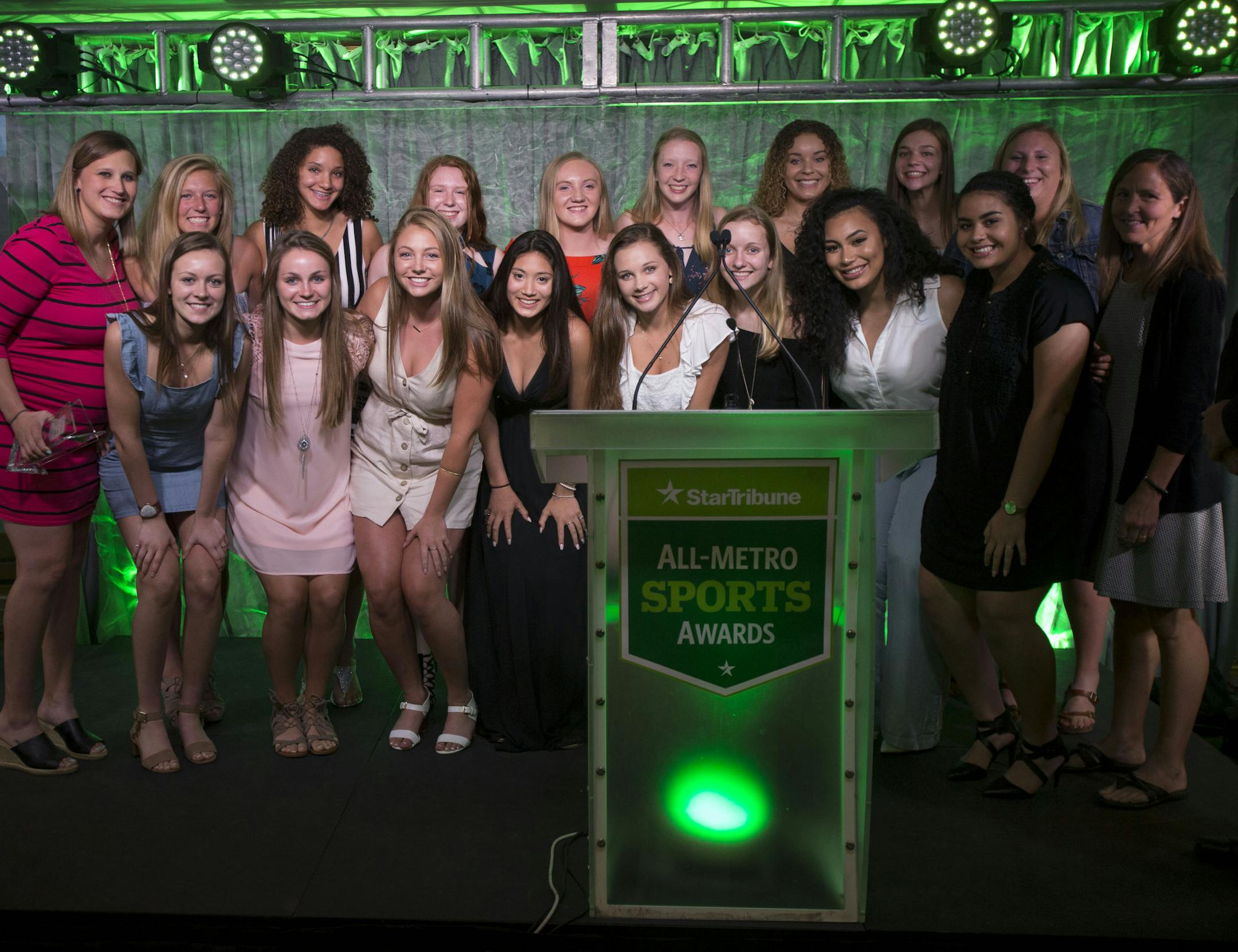 The Eastview girls' basketball team was named the Girls Team of the Year.