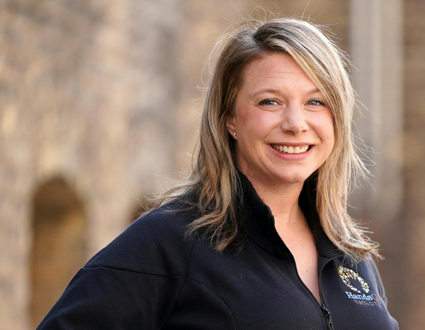 Tracy Nielsen, executive director of HandsOn Twin Cities, posed for a portrait Wednesday, April 1, 2020 in Minneapolis.