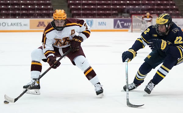 Gophers men's hockey to face a Michigan team with seven first-round NHL picks